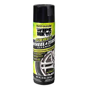 Wipe New 372668 Fierce Wheel and Tire Cleaner, 20 oz Aerosol, Liquid, Solvent Like