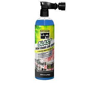Wipe New Blast 387553 Snow Foam Car Wash, 32 oz, Liquid, Solvent Like