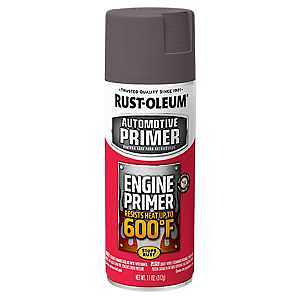 Rust-Oleum 363573 Engine Enamel, 11 oz, Liquid, Flat Gray
