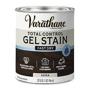 Kona Gel Stain – 1 Qt Fast‑Drying Water‑Based Total Control by Varathane