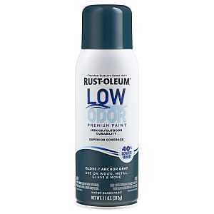 Rust-Oleum 388246 Premium Paint, Gloss, Anchor Gray, 11 oz Aerosol Can