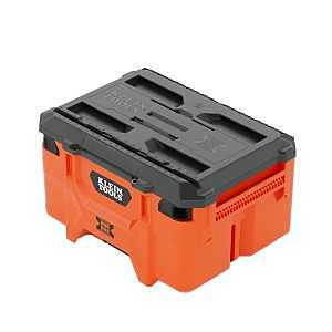 Klein Tools MODbox Series 54200MBX Medium Toolbox, 100 lb, Polymer, Orange, 22 in L x 12.1 in H Outside