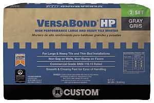 Versabond High‑Performance Heavy Tile Mortar – 50 lb Gray Bag