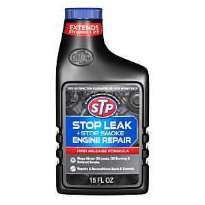 STP Stop Leak Oil Additive – 15 fl oz for Gasoline Engines