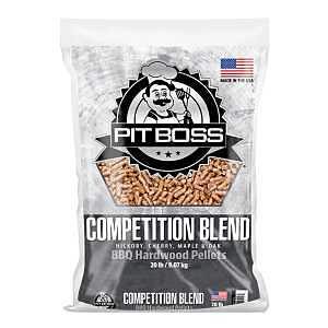 Pit Boss 55235 Competition Blend Pellets, 20 lb, Bag, Wood