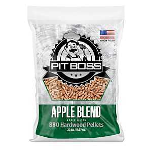 Pit Boss 55233 Apple Blend Pellets, 20 lb, Bag, Wood