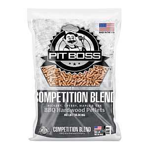 Pit Boss Competition-Grade Hardwood Smoking Pellets – 40 lb Bulk Bag