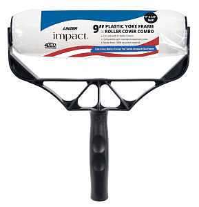 Linzer RS 2043 Roller Frame and Roller Cover Combo, Plastic Roller, Plastic Handle