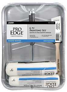 Linzer RS1016 Roller and Tray Kit, Includes: (1) Metal Tray and (1) Liner