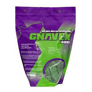 Gnavex 112870 Bait, Block, 128 Count Pouch
