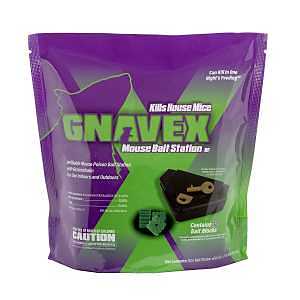 Gnavex 112881 Mouse Bait Station, Green