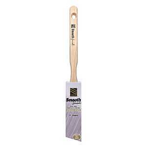 Nour 4441-25N Paint Brush, 1 in W, Angular Brush, Synthetic Bristle, Sash Handle