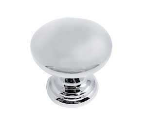 Laurey Summerland Series 12159 Cabinet Knob with Ring Base, 1 in Projection, Zinc, Satin Nickel