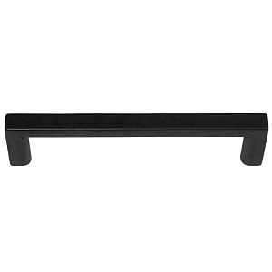 Laurey Cosmopolitan Series 73120 Cabinet Pull, 5.2 in L Handle, 0.31 in H Handle, 1.3 in Projection, Zinc, Matte Black