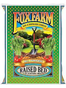 Foxfarm RBM 1.5CUFT All-Purpose Raised Bed Planting Mix, 1.5 cu-ft Coverage Area Bag