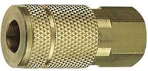 Forney 75222 Coupler, 1/4 in, FNPT, Brass