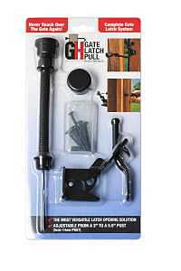 GH Gate Latch Pull EZGT001-1 All-In-One Gate Latch Pull, PA6 Plastic