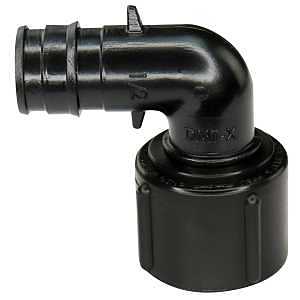 Apollo EPXPAFES125PK Elbow, 1/2 in, PEX x Female Swivel, PEX-A, Poly Alloy, 200 psi Pressure