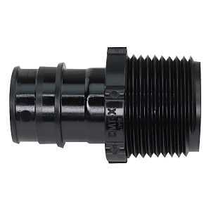 Apollo EPXPAM3425PK Adapter, 3/4 in, PEX x MPT, PEX-A, Poly Alloy, 200 psi Pressure