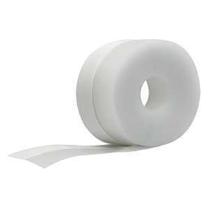 Frost King AB77 Draft Guard Weatherstrip, 2 in W, 20 ft L, PVC, Clear