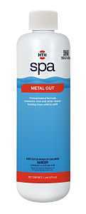 HTH Spa Care 86246 Metal Out Solution, 16 oz Bottle, Liquid