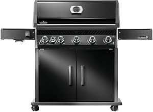 Napoleon Rogue PRO 625 Series RP625SIBNK-2 Gas Grill with Infrared Side Burner, 60,000 Btu, Natural Gas, 5-Burner
