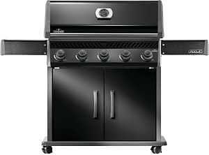 Napoleon Rogue 625 Series R625NK-2 Gas Grill, 60,000 Btu/hr BTU, Natural Gas, 5-Burner, Smoker Included: Yes, Black