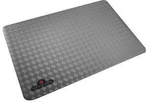 Napoleon 68001 Grill Mat, 32 in L, 47 in W, Gray