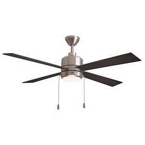 Boston Harbor 52‑Inch Indoor Ceiling Fan with Brown Housing – Quiet, Energy‑Efficient