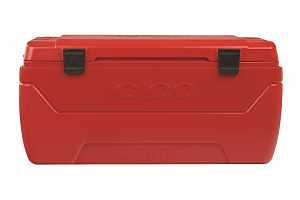 Igloo 35141 Chest Cooler, 152 qt Cooler, Crawfish Red, 7 days Ice Retention