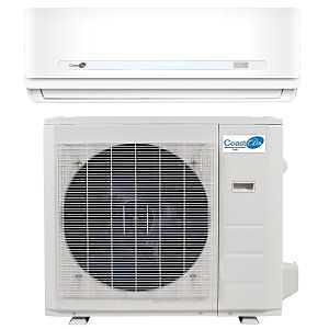 Coast air B-CAD12-0 Heat Pump, 115 V, 60 Hz, 12,000 Btu/hr Cooling, 12.7 Btu/W-hr EER, 172 to 252 sq-ft Coverage Area