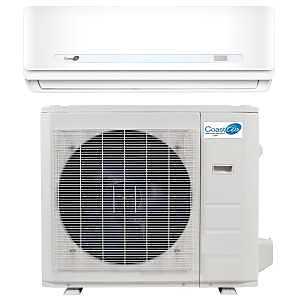 Coast air B-CAD24-1A Mini-Split Heat Pump, 208/230 V, 23,000 Btu/hr Cooling, 25,000 Btu/hr Heating BTU, 22.7 Btu/W SEER