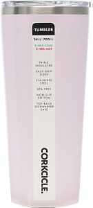 Corkcicle Classic 24‑oz Powder Puff Tumbler – Insulated, Shatter‑Proof Lid