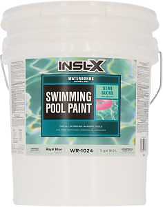 Royal Blue Acrylic Swimming Pool Paint – 5 gal Low‑VOC Semi‑Gloss Finish