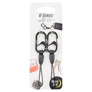 Compact Mini Lanyard with Stainless Steel Carabiner – Durable Badge & Key Holder