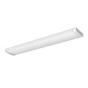 Metalux 4PWM‑2060C5 4‑ft Medium‑Intensity Commercial LED Wraparound – 48W Matte White