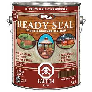 Premium 1‑Gal Exterior Liquid Wood Stain – DKWLNT