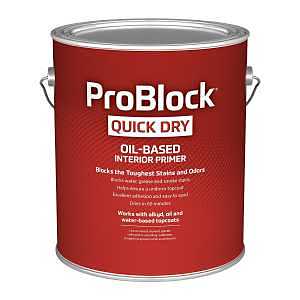 Interior Oil Primer – Quick‑Dry White, 1‑Gallon