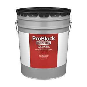 White Quick‑Dry Oil‑Based Primer – 5 Gal (INTR)