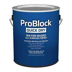 White Water‑Based Interior & Exterior Primer – 1 Gal