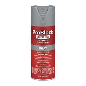 Oil-Based Interior Primer – Aero Gray, 12 oz