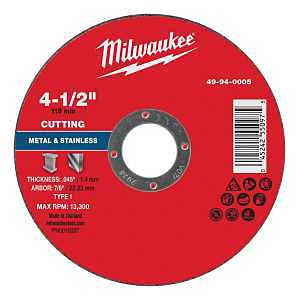 CUT-OFF WHL MTL TYP1 4.5X7/8IN