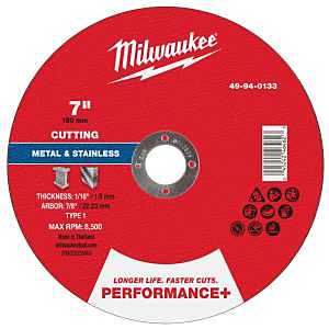 CUT-OFF WHL P-MTL TYP1 7X7/8IN