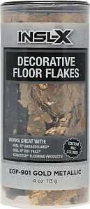 Metallic Gold Insl‑X Floor Flake – EGF901099EA