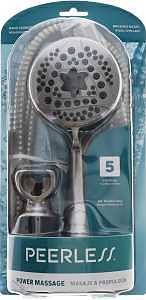 5-Spray Massaging Handheld Showerhead, Satin Nickel