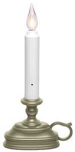 Xodus Innovations VC1820P Window Candle, Pewter Candle, Alkaline Battery, LED Bulb