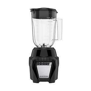 Black+Decker BL2208PB Ice Crush Blender, 56 oz Bowl, 700 W, 8-Speed, Black, Plastic Bowl