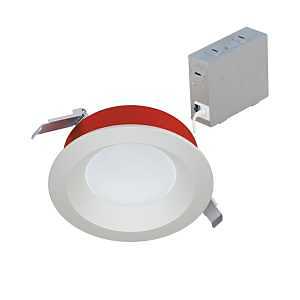 Halo RLFRC6FS 6‑Inch Matte White LED Recessed Downlight – 13W, 1400 lm, Dimmable