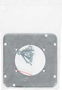 Southwire 72C53-UPC Square Exposed Work Cover – 4‑11/16" × 2‑5/8"