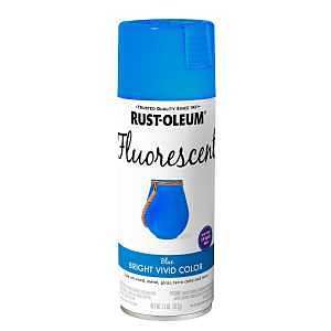 Rust-Oleum Fluorescent Blue Spray Paint 11 oz – High‑Visibility Aerosol Finish